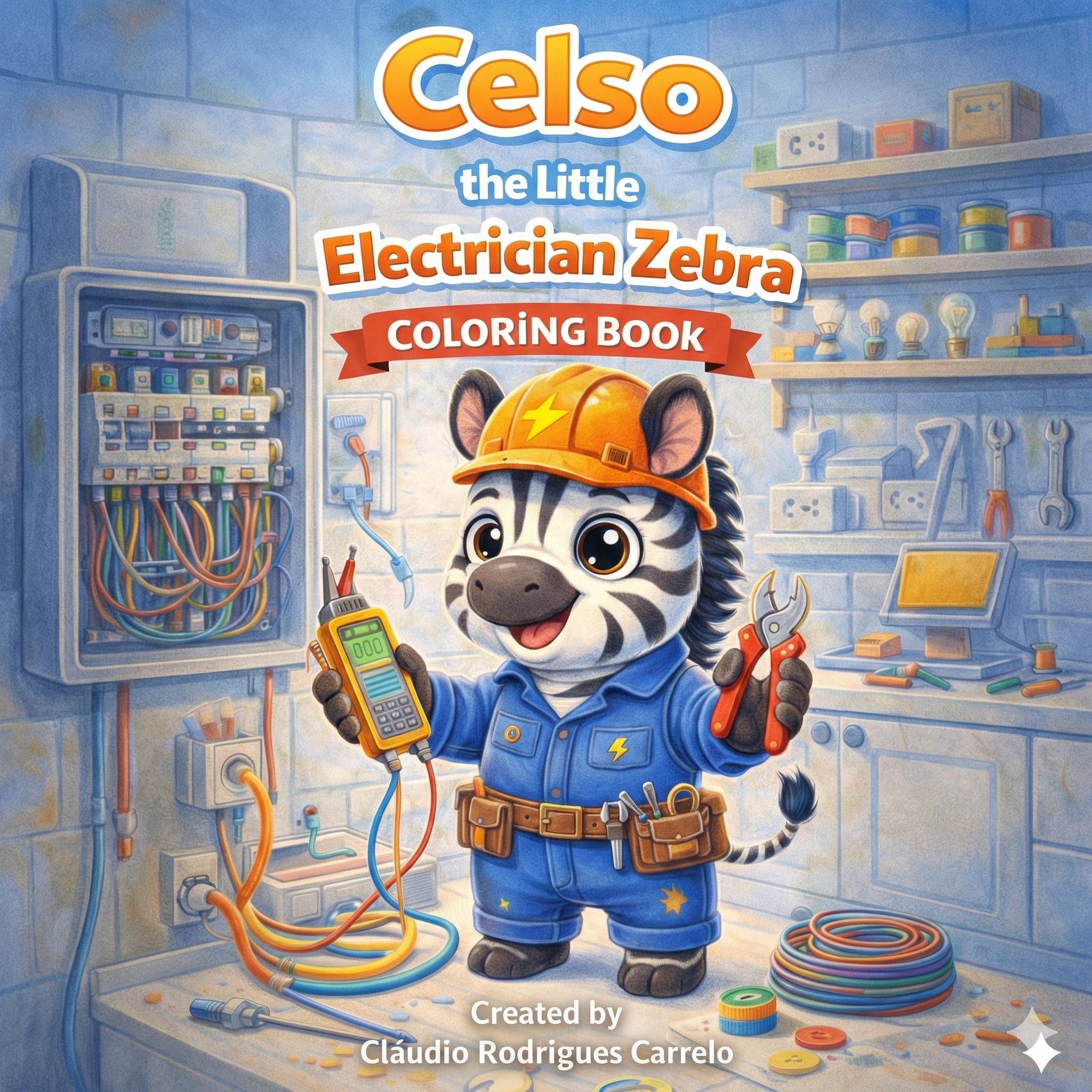 Celso the Little Electrician Zebra