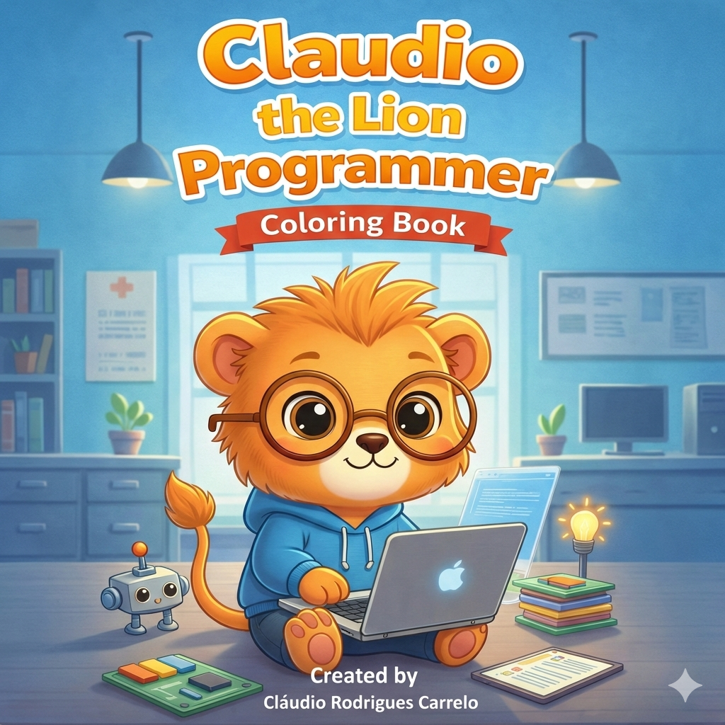 Claudio the Little Lion Programmer