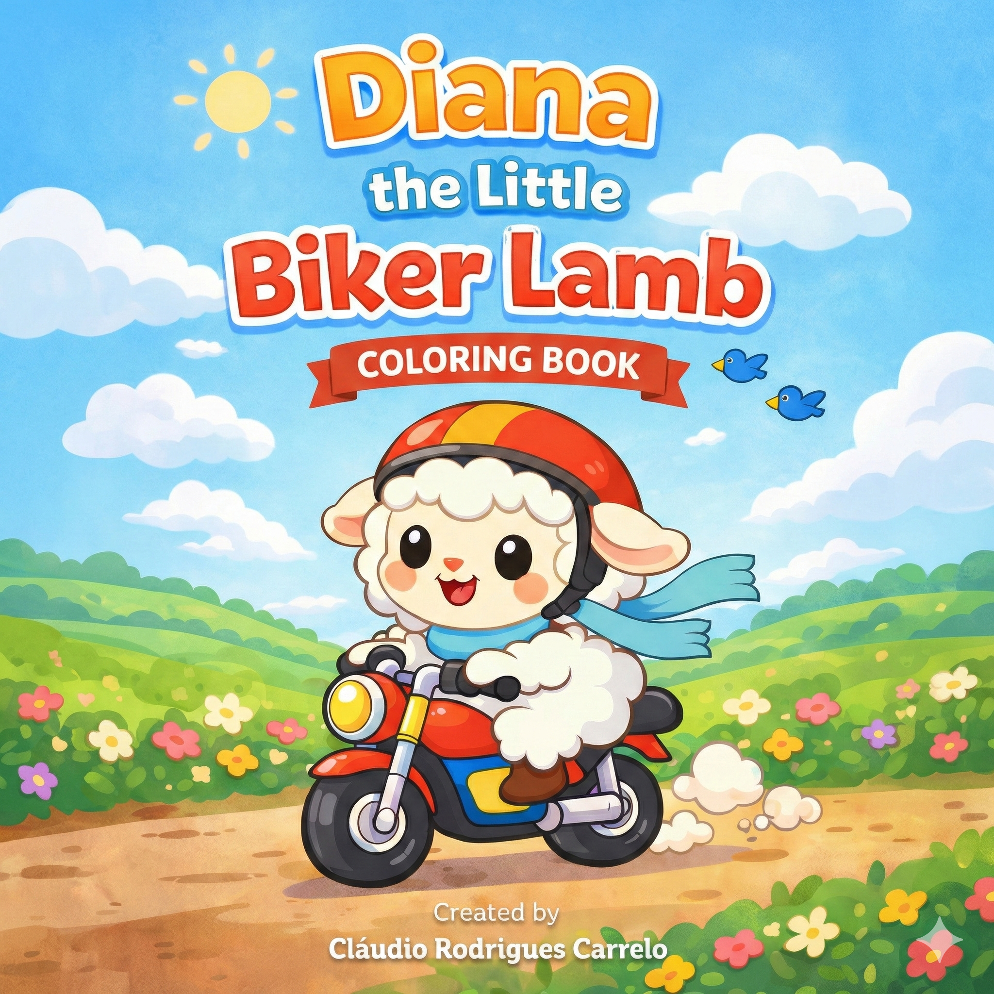 Diana the Little Biker Lamb