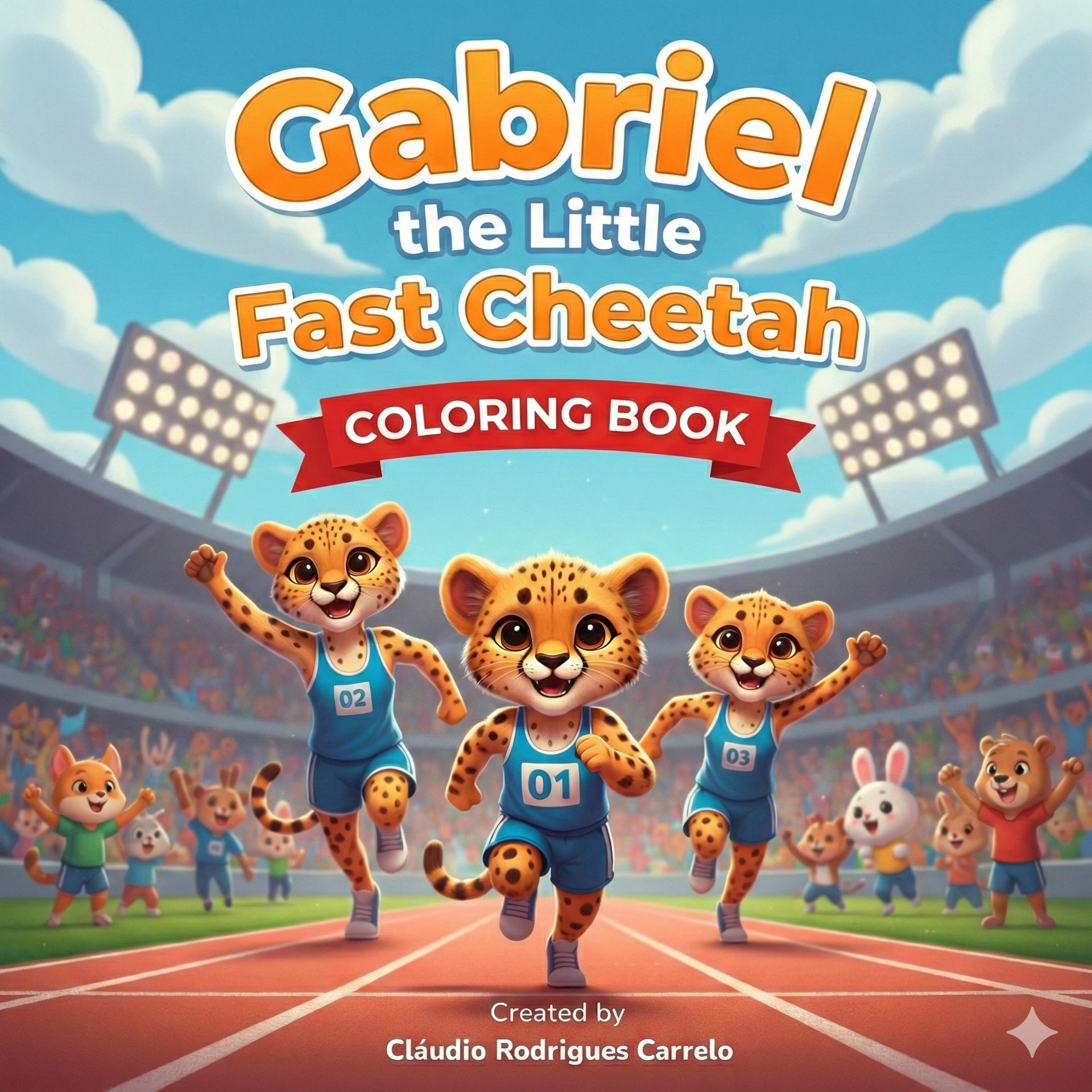 Gabriel the Little Fast Cheetah