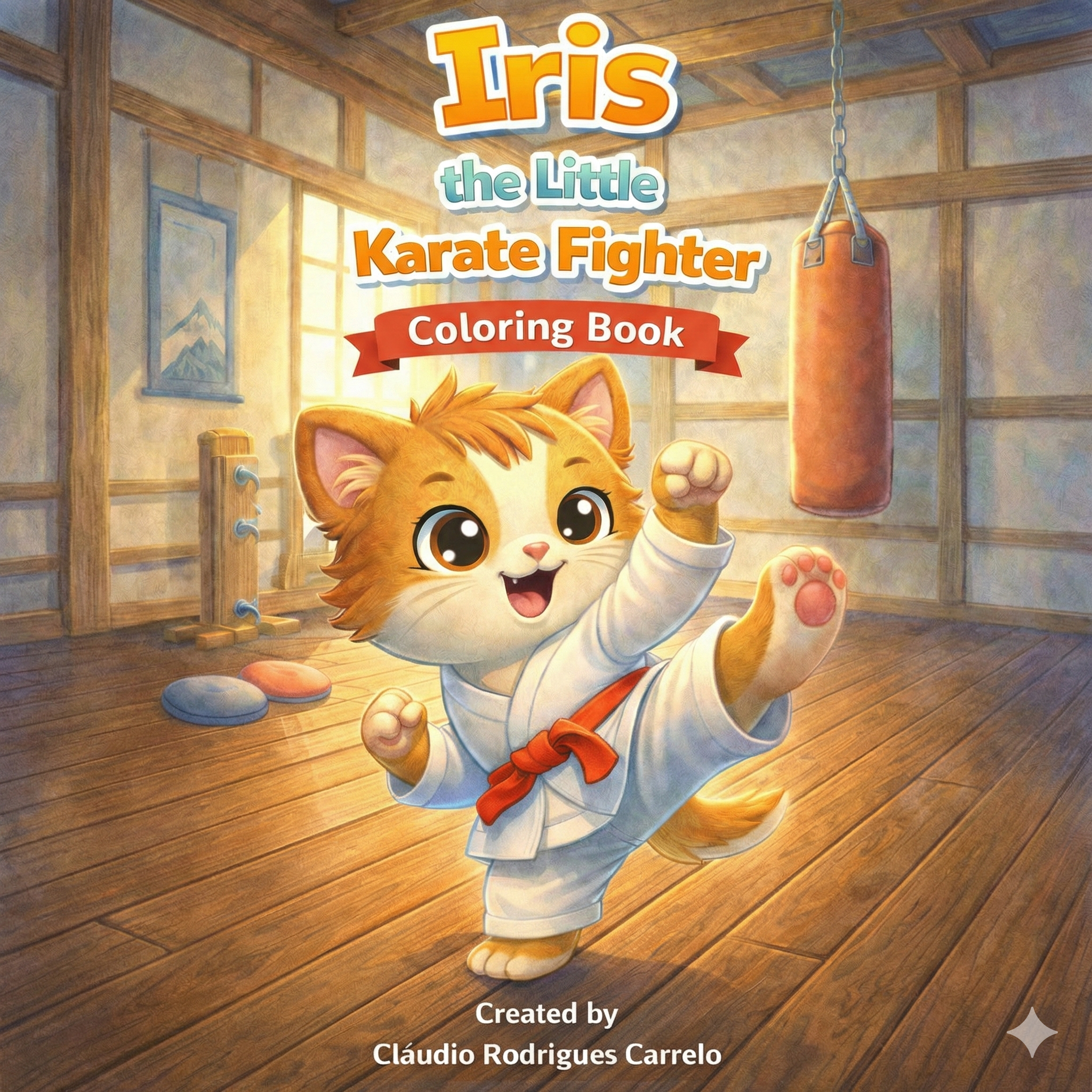 Iris the Little Karate Fighter Kitten