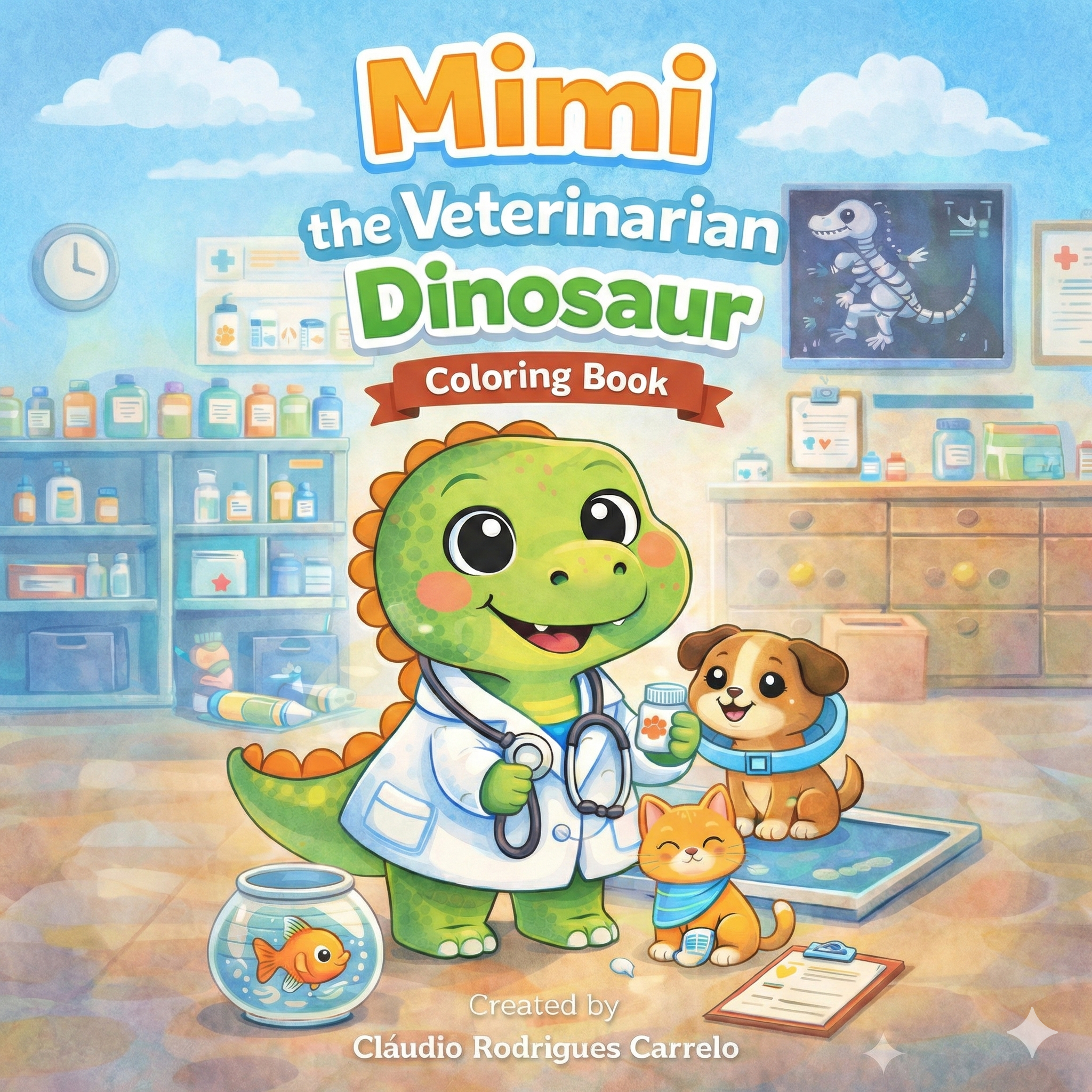 Mimi the Veterinarian Dinossaur