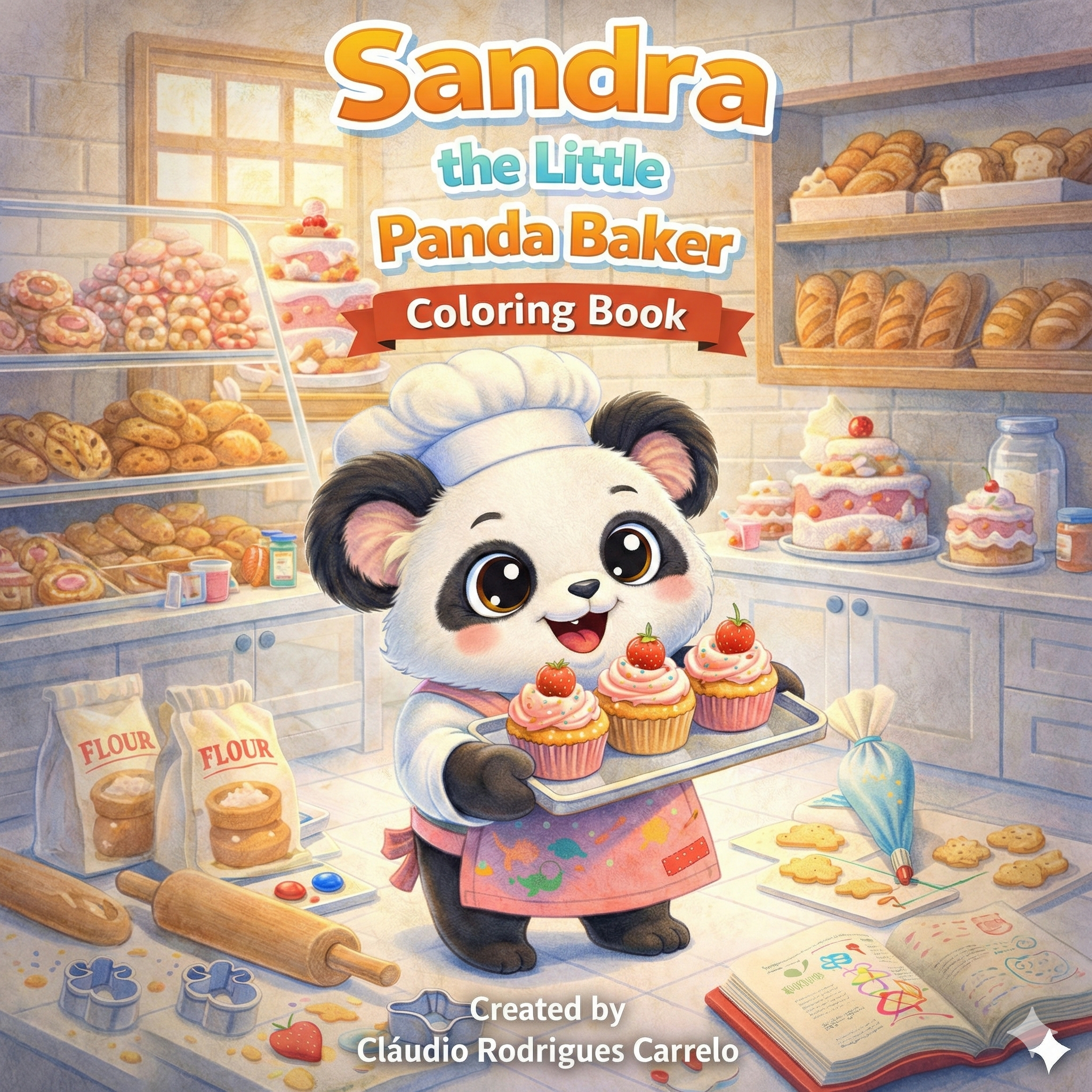 Sandra the Little Panda Baker