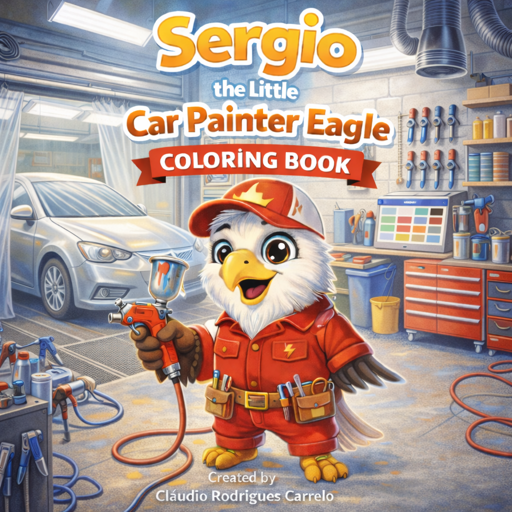 Sergio the Little Car Painter Eagle